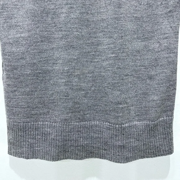 Ralph Lauren Sport Women’s Gray Long Sleeve 100% Merino Wool Sweater Size S - Picture 5 of 8